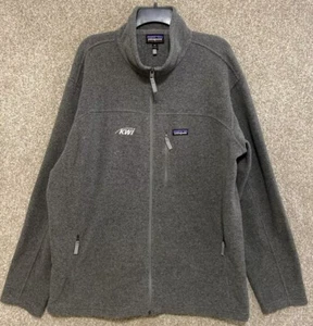 Patagonia Mens Synchilla Jacket Fleece Full Zip Pockets Gray Size 2XL 22990 - Picture 1 of 13