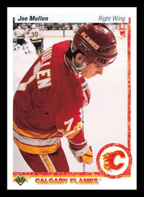 Joe Mullen #252 1990-91 Upper Deck Calgary Flames - Image 1 of 2