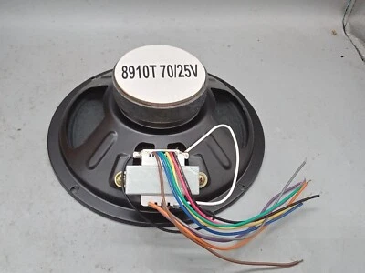 1 NOS   8910T  8” Ceiling Speaker with 25/70 Volt Transformer **Open Box Item** - Image 1 of 4