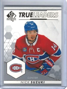 2022-23 SP Authentic True Leaders #TL13 Nick Suzuki - Picture 1 of 2