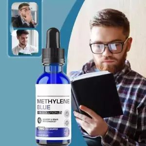 Methylene Blue | USP Grade 1% Solution | 60ML | Ultra High Purity - Picture 1 of 8