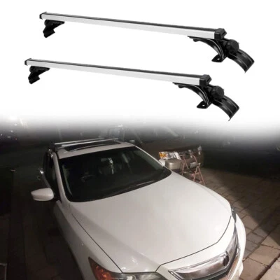 Portaequipajes de carga con barra transversal para techo superior de auto para Acura TSX TLX TL 2008-2014 Foto 1 de 4