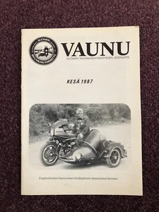 Motor cycle magazine Finland 1987 sidecar - Picture 1 of 1