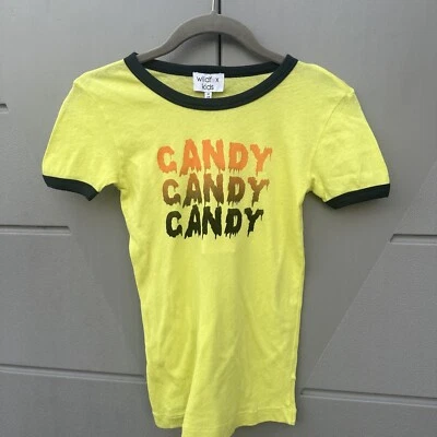 Camiseta Wild Fox Niños Caramelo Halloween Talla M 7/8 Foto 1 de 4