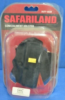 Safariland 5188 4.5" BBL  Paddle Holster Right Hand Glock 17, 22 Composite Black - Image 1 of 3