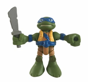 ⭐⭐⭐2015 Viacom Playmates TMNT Leonardo Teenage Mutant Ninja Turtles 2,5" Figur  - Bild 1 von 11