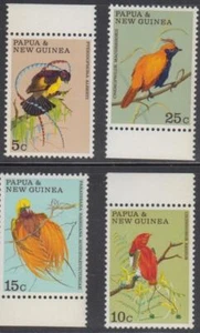 TOP464 - PAPUA NEW GUINEA BIRDS OF PARADISE 1970 SC301-4 MNH - Picture 1 of 1