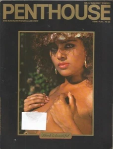 Penthouse Magazine, 6 / June 1987. Black Is Beautiful. German Edition - Picture 1 of 1