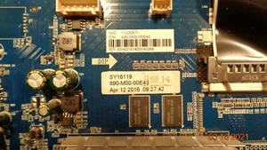 Main Board 890-M00-00E43 SY16119 CV6488H-A for  Kenmore Elite 348.71398610 65" - Picture 1 of 3