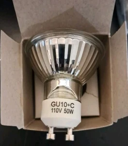 Universal Range Vent Hood Light Bulb Genuine GU10+C 120V 20W - Picture 1 of 3