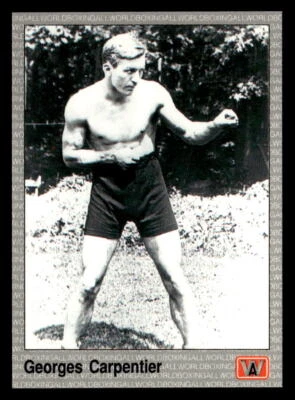 Georges Carpentier 1991 All World Boxing Card #61 - Image 1 of 2