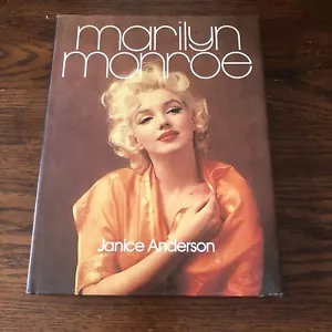 Marilyn Monroe von Janice Anderson 1983 Hardcover DJ Halbmond Bücher Hollywood - Bild 1 von 2