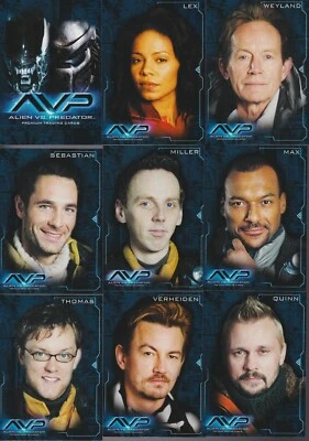 2004 ALIEN vs PREDATOR COMPLETE BASIC TRADING CARD SET - Image 1 of 2