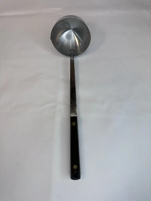 Vintage Japan Stainless Steel Serving Soup Ladle 12"  STURDY GOOD SHAPE - Image 1 of 4
