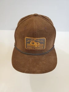 Cappello Berretto Snapback in Velluto a coste Marrone Outdoor Research - Foto 1 di 9
