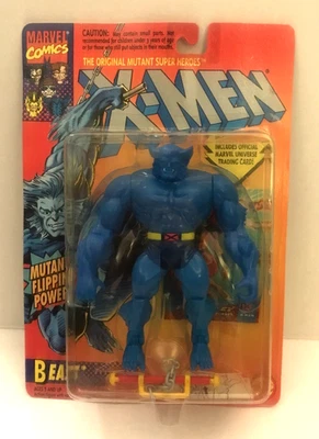 Boneco de ação X-Men Beast Toy Biz 1994 Mutant Flipping Power MOC - Imagem 1 de 4