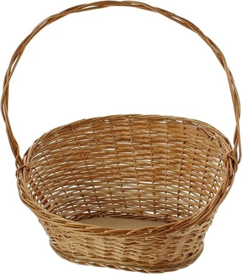 Präsentkorb Geschenkkorb natur groß aus Weide, leer, Weidenkorb Deko Korb - Bild 1 von 4