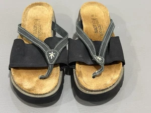Naot Womens Split Toe Sandals 5.5 Blue - Picture 1 of 11