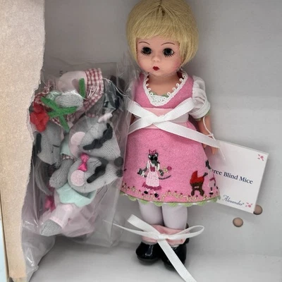 亚历山大夫人 8 英寸娃娃三盲 MICE #39945 未拆封原装盒 — 第 1/4 张图片