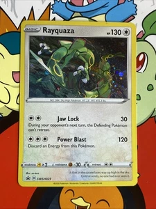 Rayquaza SWSH029 SWSH: Schwert & Schild Promo Karten Holo Swirl Pokemon TCG Karte NM - Bild 1 von 10