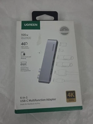 Ugreen USB C Hub Adapter for MacBook Pro and MacBook Air - - Image 1 of 3