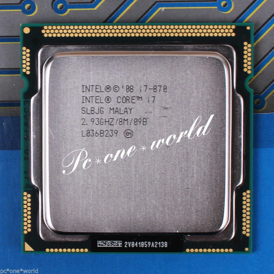 Woking Intel Core i7-860S i7-870 i7-875K i7-880 LGA 1156 Desktop CPU Processor - Image 1 of 1