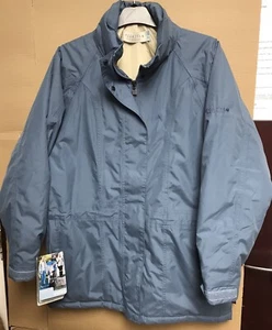 Regatta IsotexWaterproof Windproof Breathable Light Blue Coat Jacket UK Size 14 - Picture 1 of 11