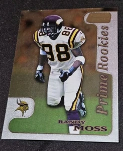 1998 TOPPS STADIUM CLUB RANDY MOSS #PR9 PRIME ROOKIES VIKINGS RC MINT CONDITION! - Picture 1 of 8