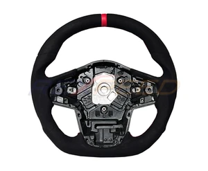 Volante REXPEED gamuza negra para Supra 2020+ A90 A91 MKV - Imagen 1 de 2