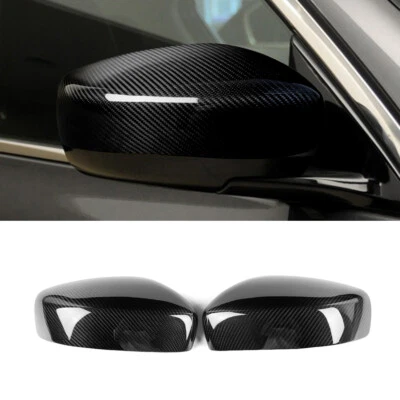Espejo retrovisor exterior de fibra de carbono seco decoración adorno para Infiniti G37 G25 Foto 1 de 4