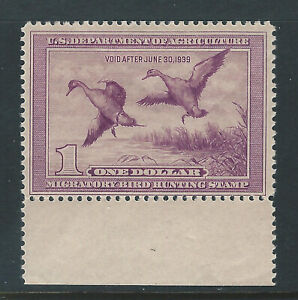Bigjake: RW5, $1.00 Pintails, 1938 Federal Duck Stamp MNH