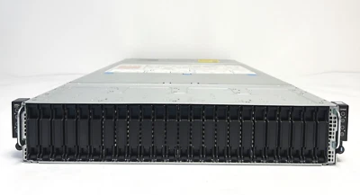 Dell PowerEdge C6400 w/4x C6420 8x Gold 6244 1TB RAM 24x 300GB 15K SAS 2U Server - Image 1 of 4