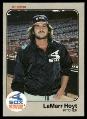 1983 Fleer #238 LaMarr Hoyt - Image 1 of 2