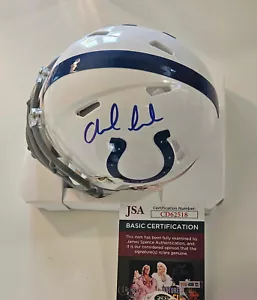 ANDREW LUCK SIGNED MINI HELMET NFL INDIANAPOLIS COLTS AUTO JSA COA CD62518 - Picture 1 of 3