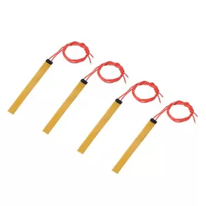 Piastra Riscaldante Pellicola Riscaldante, 12V 12W Tappetino Calorifico, 93mmx10mm, Confezione da 4 - Foto 1 di 4