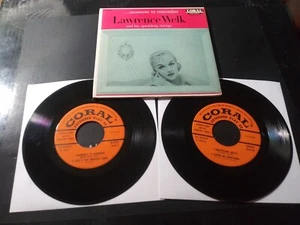Lawrence Welk - Moments To Remember VG+ Coral EP 45RPM Record & Pic Sleeve 1956 - Picture 1 of 6