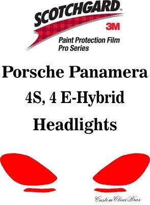 3M Scotchgard Paint Protection Pro Series 2018 2019 2020 2021 Porsche Panamera - Image 1 of 3