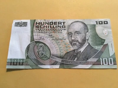 Alemania: Billete Austria 100 chelines 1984 (257-160) Foto 1 de 2