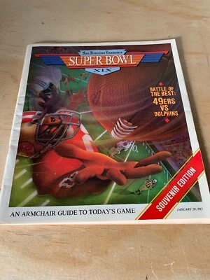 1985 San Francisco Examiner Super Bowl XIX Souvenir Guide Magazine - Image 1 of 4