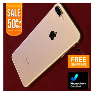 Apple iPhone 7 Plus -32GB 128GB- Unlocked At&t T-Mobile Jet Black/Silver 4G - Picture 1 of 9