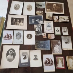 Lot 28 photos ANCIENNES de famille ( 19 eme début 20 eme). Photographes divers - Imagen 1 de 13