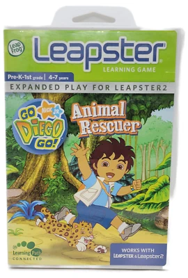 LeapFrog Leapster Learning Game: Go Diego Go! Animal Rescuer - Image 1 of 4