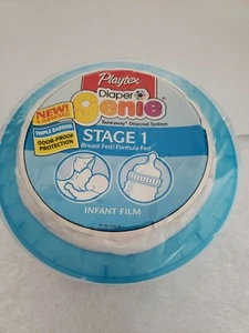Playtex Diaper Genie Stage 1 Twistaway System Refill Infant Film - Picture 1 of 4