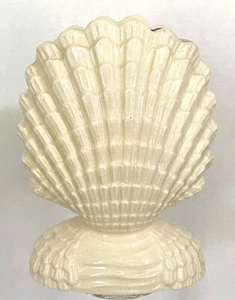Vintage Clam Shell Vase • Made in Japan • 7” - Picture 1 of 7