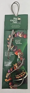 Brocheta Flexible Big Green Egg 201348 Acero Inoxidable Nuevo Juego de 2 - Imagen 1 de 2