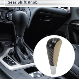 Pomo de cambio de marchas automático para Toyota Corolla 2005-2019 plástico imitación cuero - Imagen 1 de 7