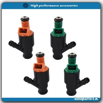 Ajuste para 1995-2002 Kia Sportage 4 peças injetores de combustível 0280150504*2+ 0280150502*2 - Imagem 1 de 4