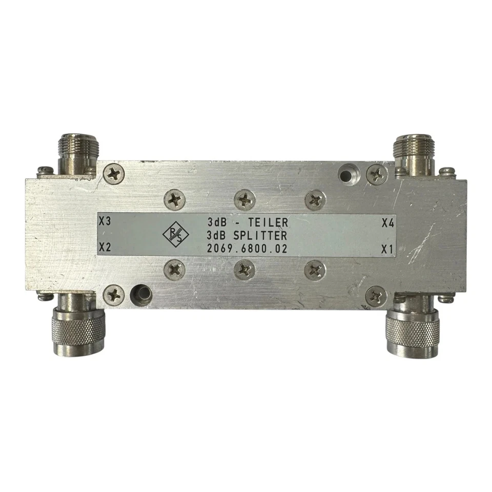 2069.6800.02 Rohde Schwarz Power Splitter 3db N type UHF - Image 1 of 1