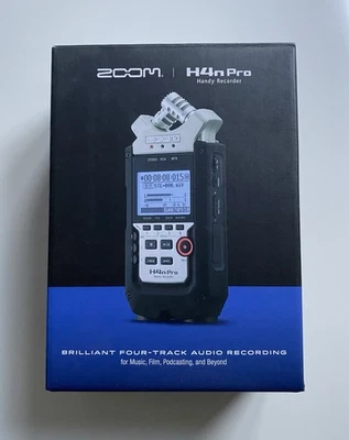Zoom H4n Pro Tragbarer Audiorecorder mit Zubehörpaket  APH-4N Pro - wie neu - Bild 1 von 4
