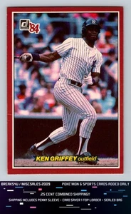 1984 Donruss Action All-Stars #21 Ken Griffey Jumbo Card - Bild 1 von 2